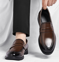 Nouvelles chaussures décontractées en cuir pour hommes, basses, à lacets, pour l'extérieur