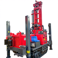 Foreuse rotative hydraulique diesel pour puits profonds de 300 m, pour usage industriel et agricole