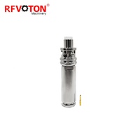 Conector coaxial triax para cable coaxial TRX142, alta presión, 10kV, BNC, macho