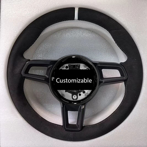 Volant sport à vente chaude en usine pour <span class=keywords><strong>Porsche</strong></span> 911 991.2 992 <span class=keywords><strong>Cayenne</strong></span> 958 Panamera 971 718 Cayman Boxster, installation facile - Product Image 1