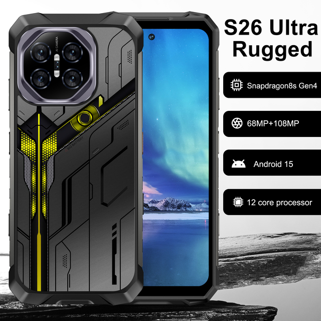Factory Price Rugged Android 15 Smartphone 16GB+1TB 5G Global Version Water Proof Night Vision Thermal 120Hz LED GSM NFC French