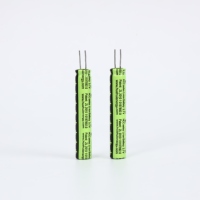 Baterai Lithium Cobalt Oxide Huahui Energy Slender Cylinder 3.7V 100mAh 7240 High-rate untuk Perangkat IoT Kecil