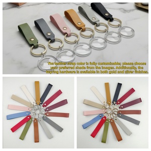 Nouveau <span class=keywords><strong>porte</strong></span>-<span class=keywords><strong>clés</strong></span> en <span class=keywords><strong>cuir</strong></span> PU et acrylique pour cadre photo, idéal pour cadeau commémoratif, couleurs personnalisables, pendentif <span class=keywords><strong>porte</strong></span>-<span class=keywords><strong>clés</strong></span> en <span class=keywords><strong>cuir</strong></span>, accepte la personnalisation - Product Image 2