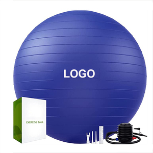 Bóng tập thể dục PVC siêu dày kiểu Thụy Sĩ, chịu lực cao, dùng làm ghế tập <span class=keywords><strong>yoga</strong></span>, in logo tùy chỉnh, phong cách thể dục thể thao - Product Image 2