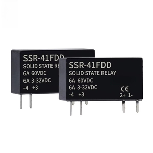 Relés de Estado Sólido SSR, Módulo de Relé Delgado de CC a CC, 3-32 VCC, 6 A, Mini Relé SSR-41FDD, Montaje en PCB, Sin Contacto, Alta Calidad - Product Image 4
