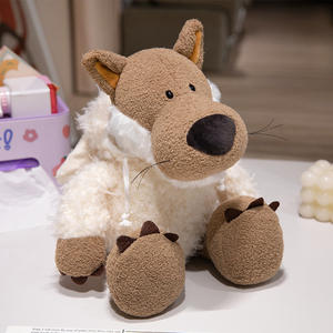 Nouvelle Peluche Urvie en Forme de Mouton, Jouet en Peluche <span class=keywords><strong>Loup</strong></span>, en Coton PP Ultra Doux, Cadeau pour Enfants, Poupée, Importée - Product Image 6