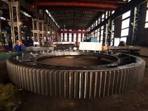 Customizable 4140 Gear <b>Ring</b> <b>Large</b> Casting Rotary Pinion Outer Gear <b>Ring</b> for Mining Machinery - Product Image 5