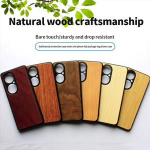 Étui de téléphone en <span class=keywords><strong>bois</strong></span> naturel de luxe adapté aux étuis de téléphone en bambou Anti-chute <span class=keywords><strong>Huawei</strong></span> P50 - Product Image 4