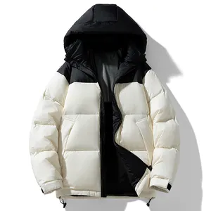 Dernier style de veste bouffante chaude sur mesure pour l'hiver pour hommes vente en gros de vêtements de gym de qualité supérieure vestes bouffantes pour hommes