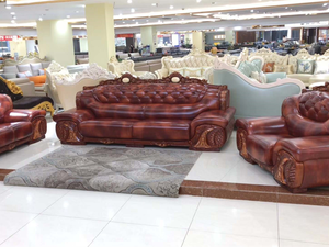 Canapé d'angle moderne de luxe en vente chaude, design 1+2+4, 7 places, meubles de salon, ensemble de canapés - Product Image 2