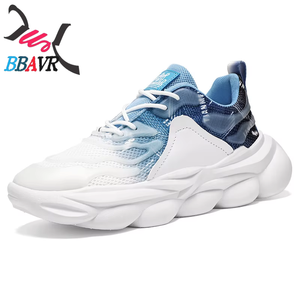 Nuevas Zapatillas Deportivas Transpirables de Malla para Hombre 2025, con Suela Gruesa, Casuales, Ligeras para Correr - Product Image 2