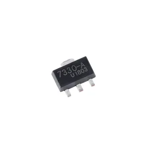 UMW SOT-89 3V/0.25A regulador lineal diferencial de bajo voltaje chip LDO Circuitos integrados-electrónicos