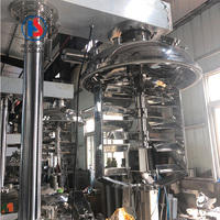 Machine à mélanger et émulsionner homogènément les pommades/cosmétiques/miel/mayonnaise sous vide