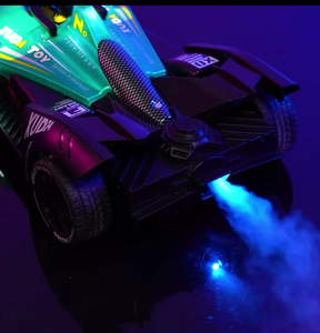 DWI DOWELLIN <span class=keywords><strong>1</strong></span>:64 Mini F1 Formula Racing Coche de control remoto 2,4 GHz Coche de carreras de alta velocidad <span class=keywords><strong>RC</strong></span> con luz, aerosol y música para niños - Product Image 5