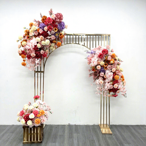 DKB populaire décoration de mariage fleurs couleurs soie vraie touche décoration de mariage décors pour les événements de mariage - Product Image 1