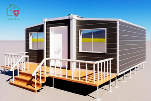 Panel sándwich extensible de doble ala, casa contenedor de Villa impermeable, utilidades instaladas en fábrica, prefabricadas, modernas, ecológicas - Product Image 2