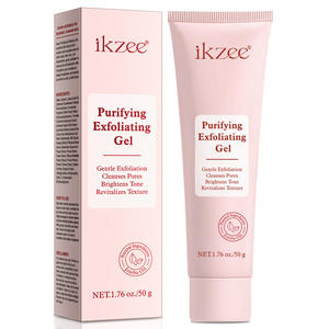 IKZEE élimine la saleté cellules mortes de la peau éclaircit nettoie les pores Gel exfoliant purifiant Aloe Vera Gel exfoliant pour peau morte - Product Image 1