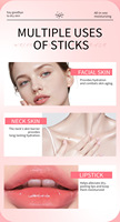 Baume en stick anti-âge multi-usage pour le visage, raffermissant, au collagène et PDRN, anti-rides