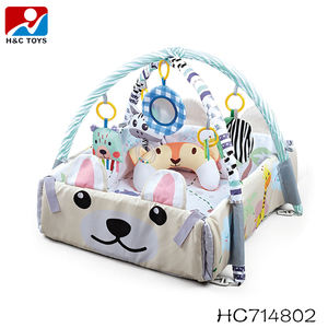 Couverture en coton Shell bébé <span class=keywords><strong>tapis</strong></span> de couchage support de fitness doux jouets suspendus <span class=keywords><strong>tapis</strong></span> d'activité pour enfants - Product Image 6