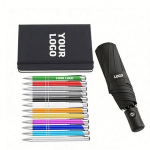Stylo bille publicitaire personnalisé de luxe avec logo, cadeau personnalisé en métal, cadeaux promotionnels sur mesure - Product Image 1