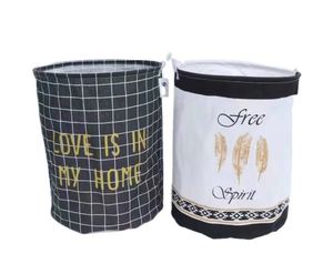 Cesta de almacenamiento de juguetes a prueba de agua, cesto grande para ropa de bebé, cesto de ropa plegable con asas - Product Image 2