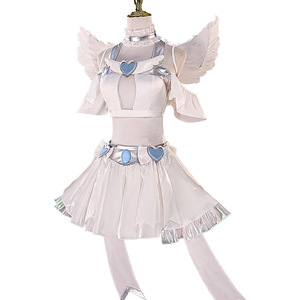 ชุดคอสเพลย์ Garter Angels กระโปรงผ้าขนหนูแบบใหม่ ชุดคอสเพลย์อนิเมะ Angels Transformed ผ้าโพลีเอสเตอร์สำหรับผู้หญิง - Product Image 5