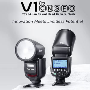 Flash <span class=keywords><strong>Godox</strong></span> V1Pro N <span class=keywords><strong>V1</strong></span> Pro TTL de Iones de Litio, Flash Profesional de Cabeza Redonda para Cámara, Transmisión Inalámbrica, para <span class=keywords><strong>NIKON</strong></span> - Product Image 4