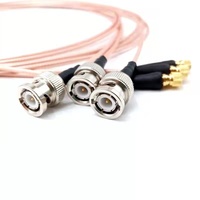 Usine de fabrication de câble coaxial à faible perte de haute qualité BNC vers mini câble RG316 d'extrémité libre SMA câble coaxial RF
