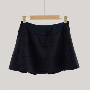 <span class=keywords><strong>Jupe</strong></span> de sport Lulu pour femme en polyester et élasthanne, <span class=keywords><strong>jupe</strong></span> de tennis plissée à séchage rapide, doublure avec ceinture, <span class=keywords><strong>jupe</strong></span> de course à taille haute pour le fitness - Product Image 6