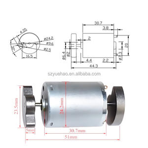 Dc <span class=keywords><strong>Motor</strong></span> High Torque <span class=keywords><strong>Motor</strong></span> <span class=keywords><strong>Reductor</strong></span> 12V <span class=keywords><strong>24V</strong></span> 370 <span class=keywords><strong>Motor</strong></span> Dc 12V De Impressora - Product Image 3