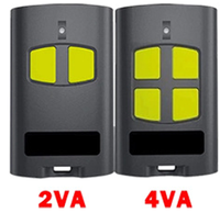 Télécommande de porte de garage 2VA 4VA 2/4 boutons 12V sans fil RF Rolling Code Key Fob Gate Opener Key Dupliator