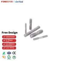 M8 DIY Grade Heat Hardened 304 316 Stainless Steel Zinc Plated Plain 2mm Thread Pitch Fully Studs Threaded Rod