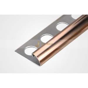 Perfil protector de acero inoxidable 304/316 LL304 para ducha, cocina, azulejos, bordes y esquinas, en forma de triángulo negro. - Product Image 6