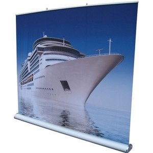 Outdoor Reclame Retratable Banner Stands, Wade Base Grote Size Roll Up Banner