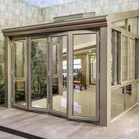 Serre en verre, véranda, pavillon préfabriqué en verre, serre de jardin en verre en stock - livraison rapide, kit de patio hexagonal en aluminium