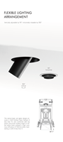 Luminaires Spots sur Rail LED de Plafond Orientables pour Hôtels Magasins Bureaux Maisons 9W 12W, LED en Saillie