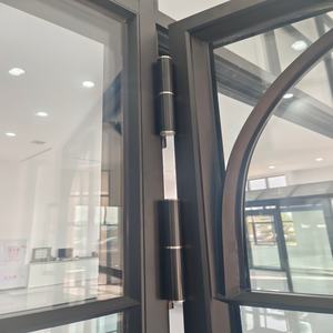 Portes françaises à double vitrage avec cadres en aluminium, adaptées aux environnements résidentiels intérieurs <span class=keywords><strong>et</strong></span> extérieurs. - Product Image 3