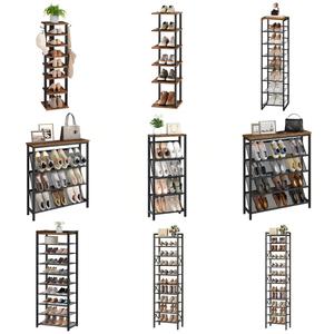 Zapatero <span class=keywords><strong>Estrecho</strong></span> al por Mayor, <span class=keywords><strong>Estante</strong></span> Delgado para Almacenamiento de Zapatos, Organizador de Zapatos para Entrada o Pasillo - Product Image 1