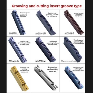 Lame de coupe en carbure de haute qualité pour tour CNC MGMN300/400/500-M/J/<span class=keywords><strong>T</strong></span>/DRMGGN-JM pour rainurage frontal, fabriquée en Chine - Product Image 2