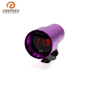 CNSPEED Digital Voltmeter 37mm LED Display <b>12V</b> <b>DC</b> Car Instrument Panel Single Phase - Product Image 2