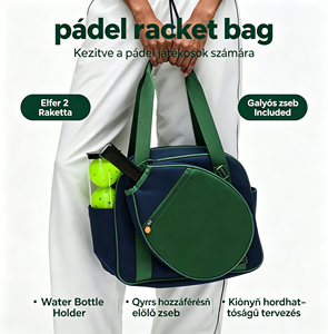 Bolsas de Tenis, Bádminton y Pickleball para Mujeres y Hombres, Bolsa de Hombro para Raqueta de Tenis, Mochila Moderna de Lona - Product Image 1