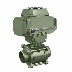 Válvulas de Bola de Acero Inoxidable de 3 Piezas y 2 Vías COVNA HK60-Q-3PS-H, Totalmente Soldadas, con Actuador Eléctrico, Válvula de Bola Motorizada - Product Image 3