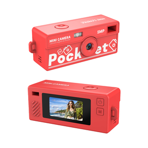 Mini caméra de poche 5MP avec capteur CMOS, caméra compacte portable avec flash intégré pour les jeunes, les photos de rue et les cadeaux de vacances - Product Image 1