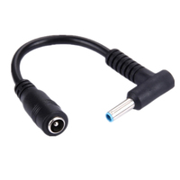 Adaptateur de câble jack DC femelle 5,5*2,1 mm vers mâle 4,5*3,0 mm pour ordinateur portable ASUS pour HP Envy Ultrabook
