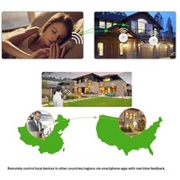 Módulo de Relé Inteligente WiFi Tuya, Control Remoto Inalámbrico, Temporizador, Control por Voz a través de Aplicación, Material de PC Ignífugo, para el Hogar