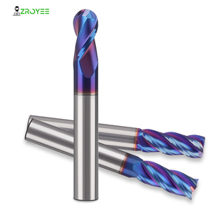 High Quality 65 Degree Hard Alloy 2 Blade CNC Milling Cutter Custom ODM OEM 0.2MM-12MM Carbide Micro Diameter <strong>End</strong> <strong>Mills</strong> - Product Image 1