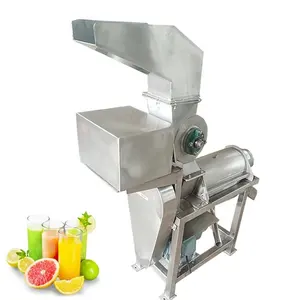 Machine à jus de fruits Machine à presser les fruits à vis multifonction pour la fabrication de jus de pomme carotte gingembre citron