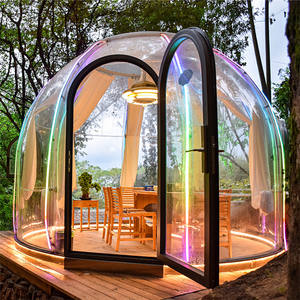 3 Diamètre PC Star House Transparent Restaurant Tente Bulle Camping Tente À Vendre - Product Image 3