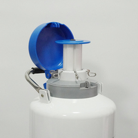 Vente en gros de réservoirs d'azote liquide en alliage d'aluminium YDS-3-50 3L Cryotank avec réservoir sous pression pour le stockage des cellules souches