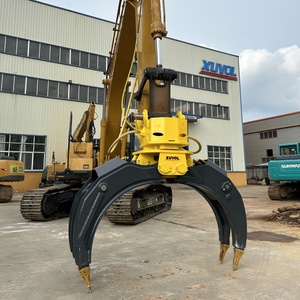 XUVOL - Garra Hidráulica Giratoria para Troncos, Certificación CE, Accesorio Personalizado para Excavadora OEM, para Proyectos de Manipulación de Madera Forestal a Gran Escala - Product Image 1